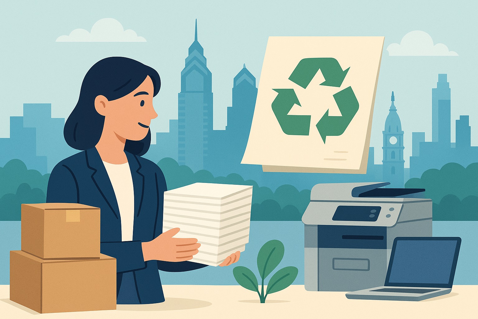 How Philadelphia Businesses Benefit from Local Paper Mills for Packaging and Office paper
