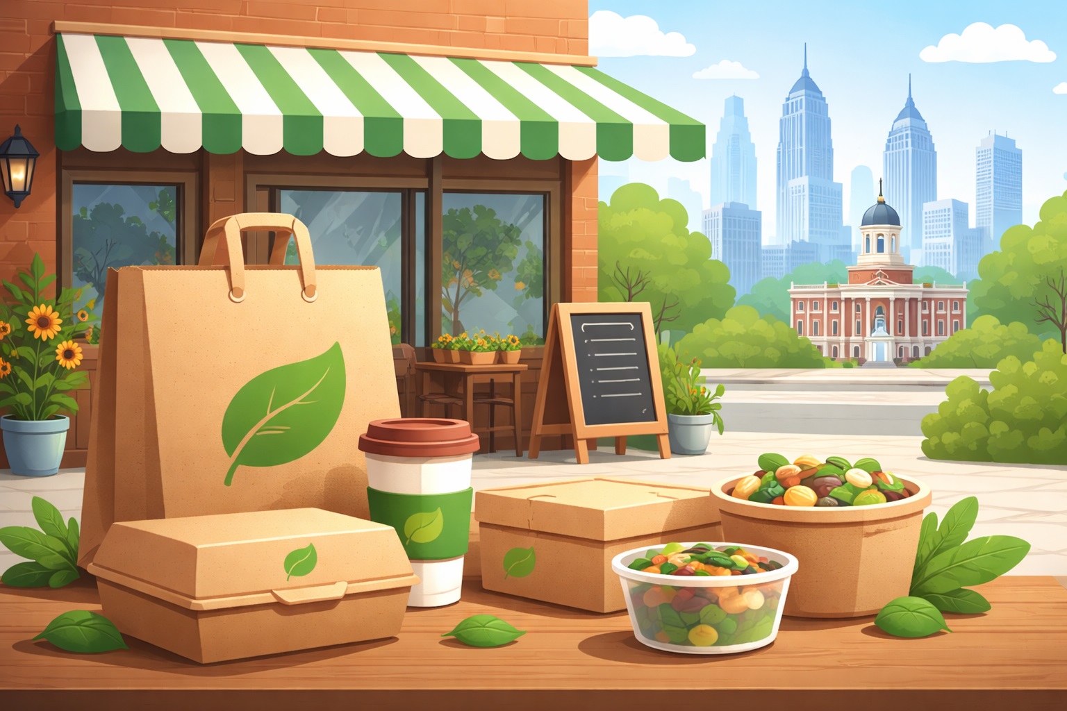 Eco-Friendly Food Packaging for Philadelphia Restaurants