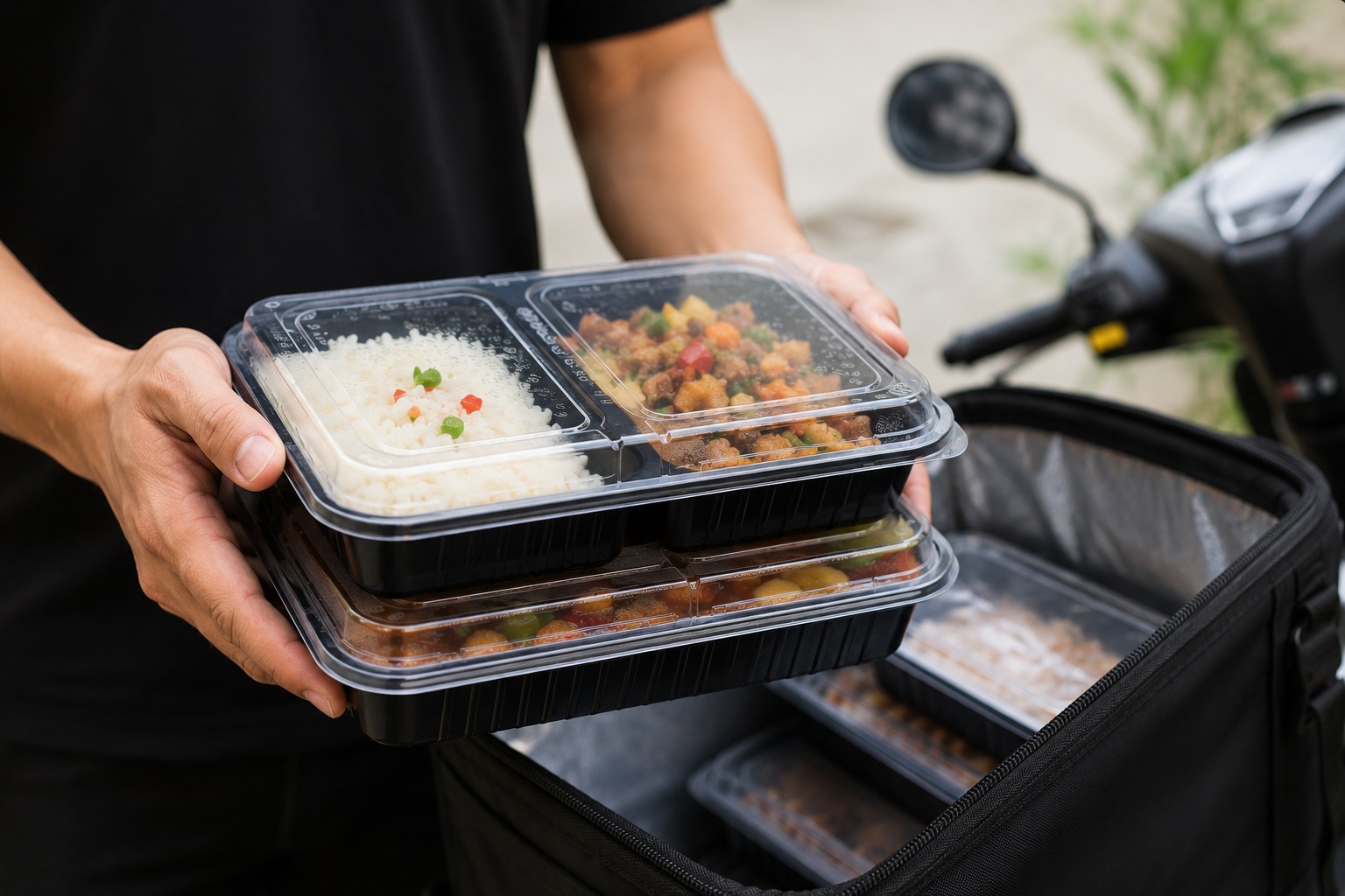 How Durable Food Trays Help Reduce Spills During Delivery